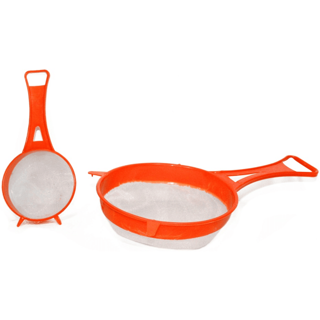 Σουρωτήρι Χειρός Πλαστικά Σετ 2Τεμ. 27x13x5cm ΚΑΙ 18x8x4cm Art.SF609 Welkhome