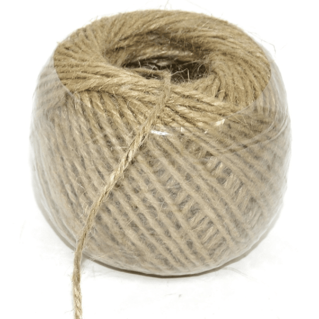 Σπάγγος Κανάβινος 40 Μέτρα 60gr 6x7,5x7,5cm Art.2012198 Welkhome