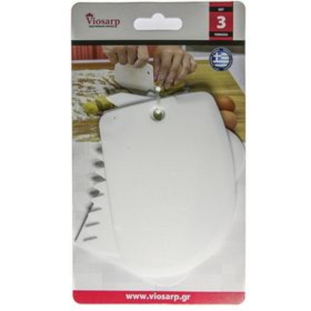 Σπάτουλα-Χούφτα Ζαχαροπλαστικής 3τμχ ST-VK104 Viosarp 5206753029182