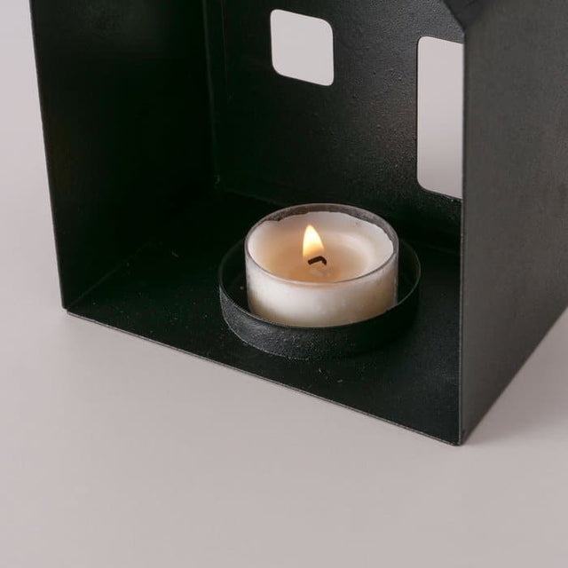 Σπιτάκι Μεταλλικό Διακοσμητικό Βάση για Ρεσώ H23x16cm Boltze