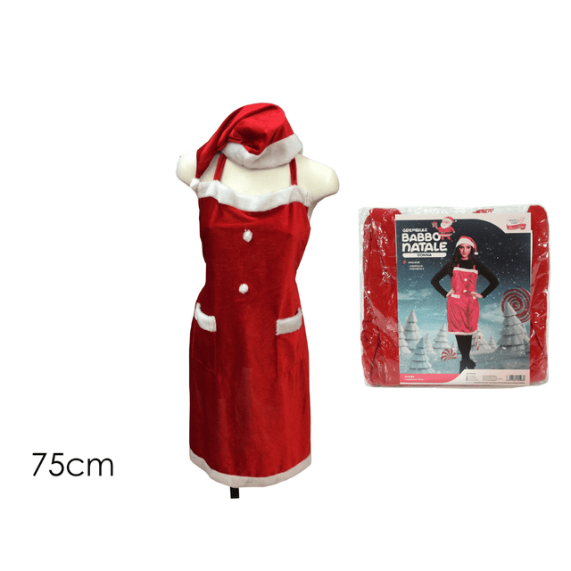 Στολή Ποδιά Αγιοβασιλίνας Με Καπέλο 75cm Vesti Casa