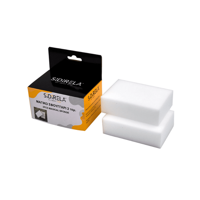 Σφουγγάρια - Μαγική Γόμα για Κάθε Χρήση Σετ 2τμχ. E-2688 Sidirela