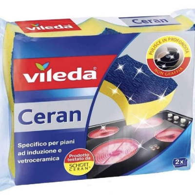 Σφουγγαράκια Κουζίνας 2τμχ. για Κεραμικές Εστίες Ceran Vileda