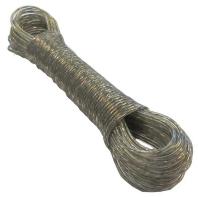 Σχοινί Απλώματος Ρούχων Με Σύρμα 20 Μέτρων Ε-1412 Sidirela