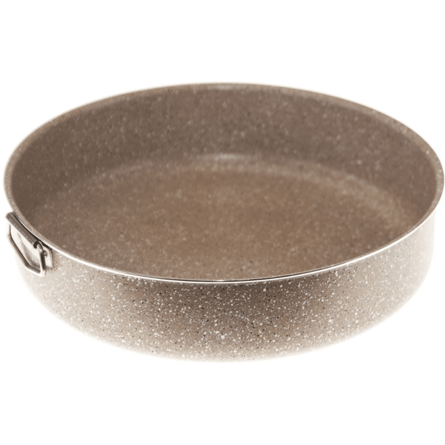 Ταψί Στρογγυλό Αλουμινίου με Επίστρωση από Πέτρα 32cm Viosarp 20912