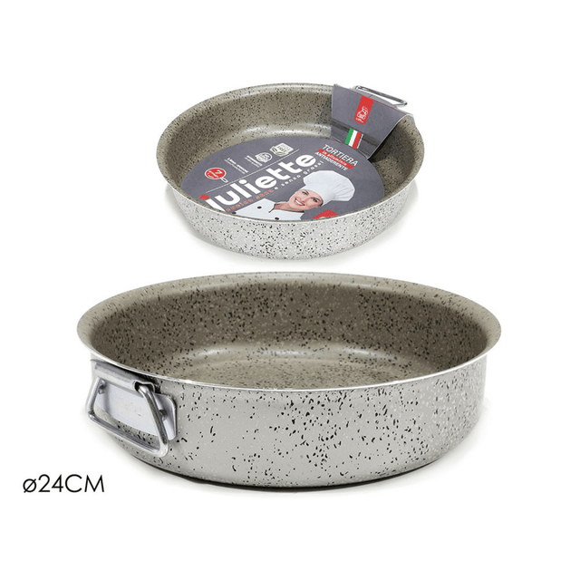 Ταψί από Αλουμίνιο με Αντικολλητική Επίστρωση Στρόγγυλο Φ24cm Art.893855 General Trade