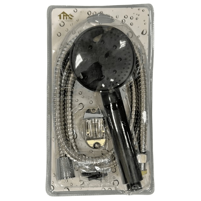 Τηλέφωνο Ντουζ με Σπιράλ 150cm Πλαστικό μαύρο 8,5cm TnS 04-950-1278