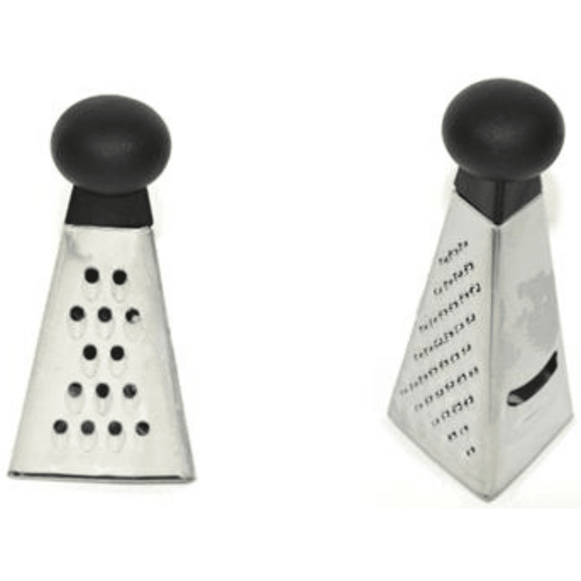 Τρίφτης Τυριού από Ανοξείδωτο Ατσάλι 3 Πλευρών 4x3.5x9cm Welkhome