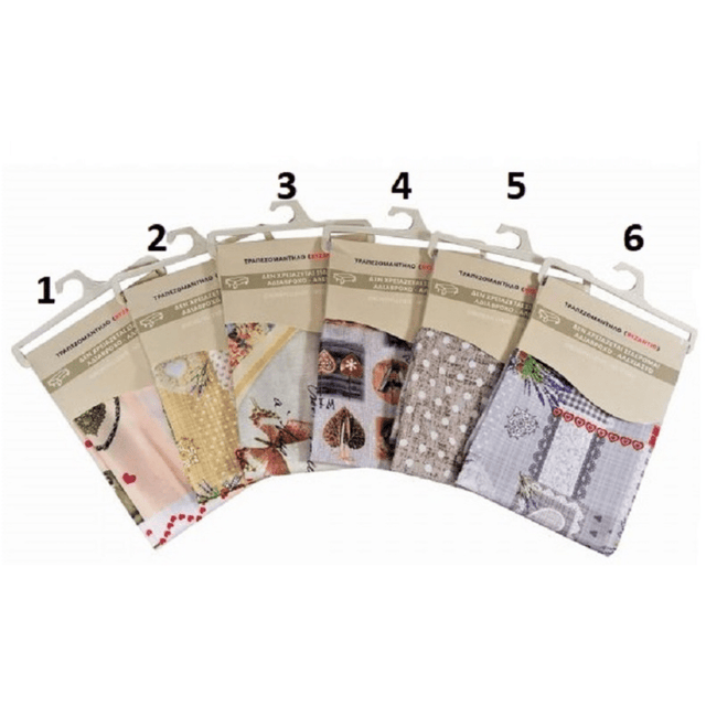 Τραπεζομάντηλο Ορθογώνιο Αλέκιαστο Βυζάντιο No4 150x180εκ. Sidirela E-1185