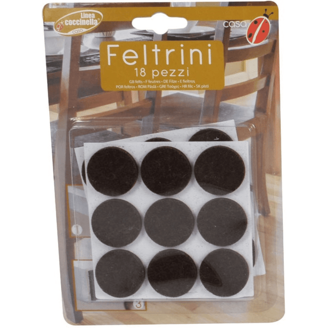 Τσοχάκια Προστατευτικά Επίπλων Στρόγγυλα 20Τεμ 12mm Art.CA005536 Welkhome