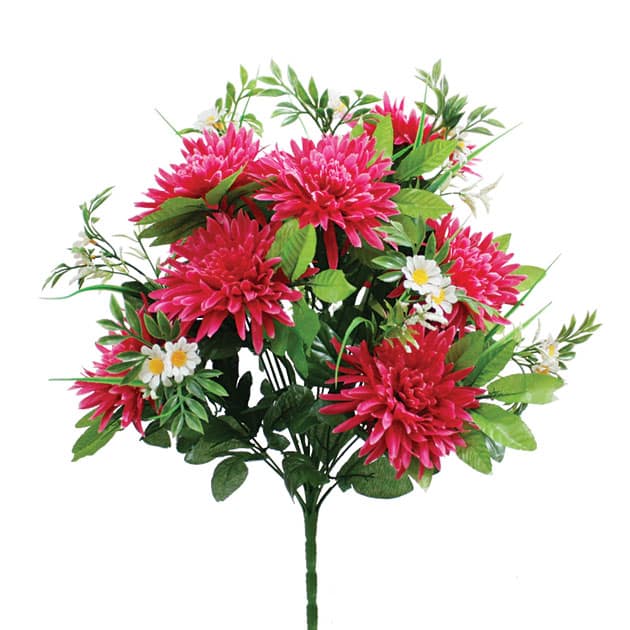 Μπουκέτο από Τεχνητά Φυτά ΝΤΑΛΙΑ ΦΟΥΞ Y51cm Marhome