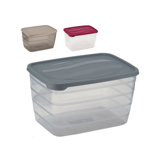 Φαγητοδοχείο Πλαστικό Ορθογώνιο 5000ml TnS 32-800-1497