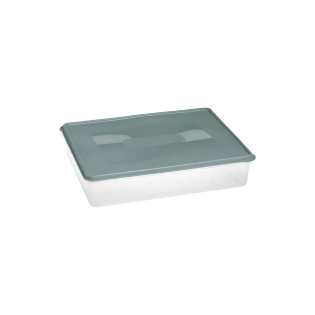 Φαγητοδοχείο Πλαστικό Ορθογώνιο 6000ml Κατάλληλο για Φούρνο Μικροκυμάτων Cyclops 00331095