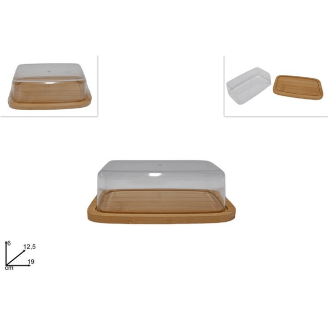 Φαγητοδοχείο Πλαστικό Τυριών 19x12,5cm Welkhome