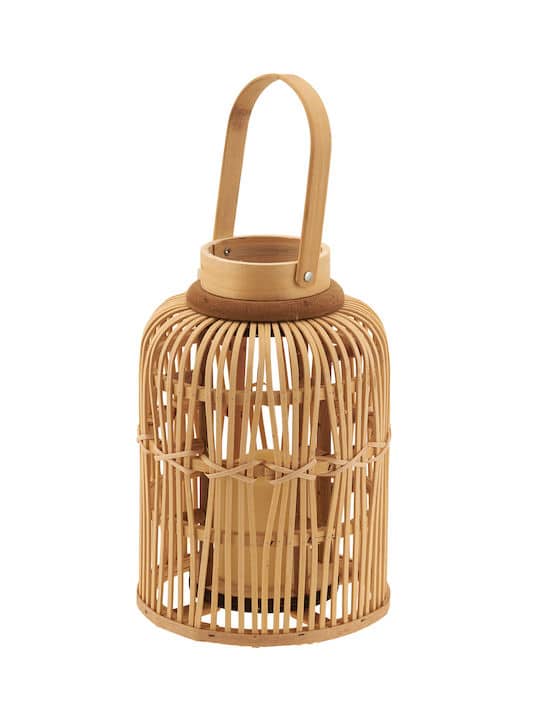 Φανάρι Led Με Μπαταρία 20x29cm Bamboo TnS 05-950-3035