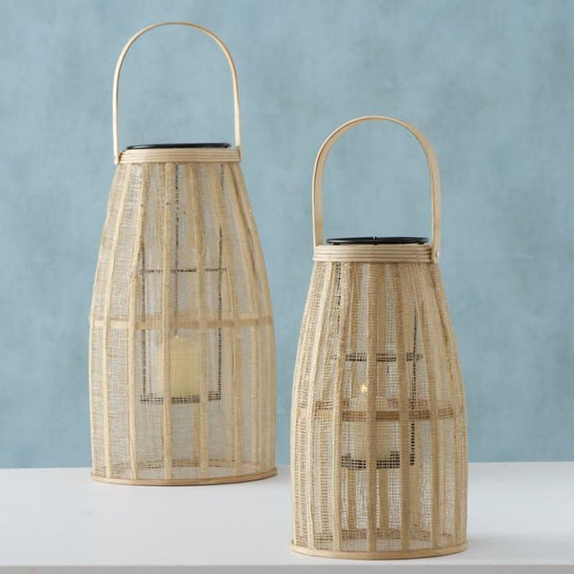 Φανάρι Επιδαπέδιο Ρατάν H44x24cm Boltze