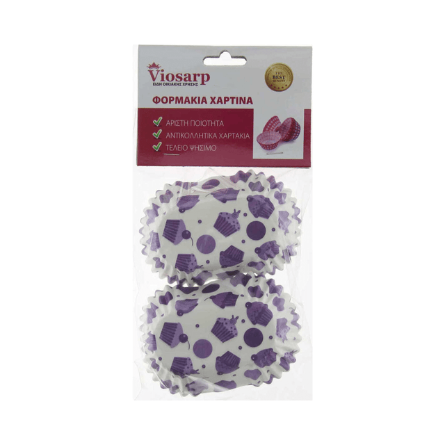 Φορμάκια Χάρτινα 50τμχ Viosarp VC1167