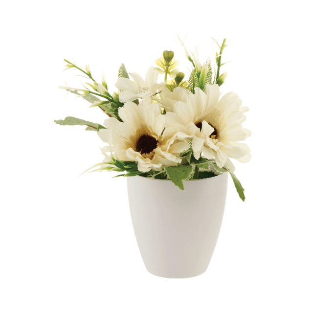 Φυτό Τεχνητό σε Γλαστράκι Λουλούδι 16cm TnS 05-950-3082