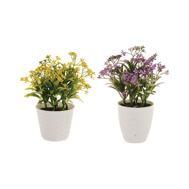 Φυτό Τεχνητό σε Γλαστράκι Λουλούδι 16cm TnS 05-950-3076