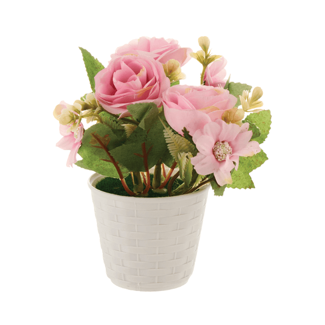 Φυτό Τεχνητό σε Γλαστράκι Λουλούδι 16cm TnS 05-950-3084