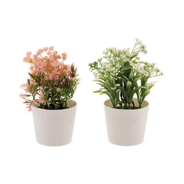 Φυτό Τεχνητό σε Γλαστράκι Λουλούδι 16cm TnS 05-950-3078