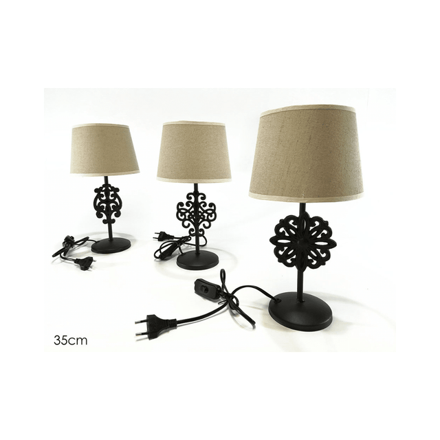 Φωτιστικό Επιτραπέζιο Μεταλλικό 35cm Καφέ General Trade 565914A