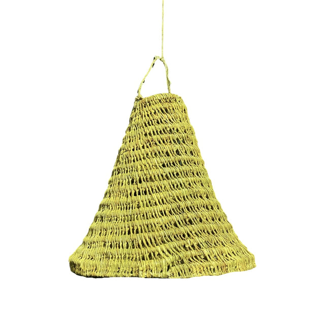 Φωτιστικό Οροφής Ψάθινο 45x40cm Φυσικό Χρώμα MAROCAINE