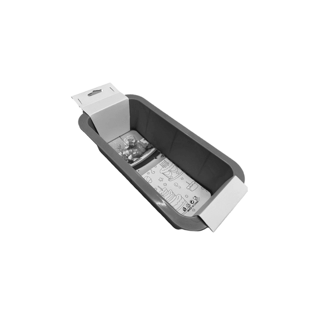 Φόρμα Σιλικόνης Κέικ Ορθογώνια 22,5x12,7x6,8cm σε 3 Χρώματα TnS 03-950-3996
