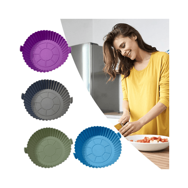 Cook N Fry (Airfryer) Φόρμα Σιλικόνης Μαγειρέματος για Air Fryer 20x20x6.5εκ. TnS 03-950-3994