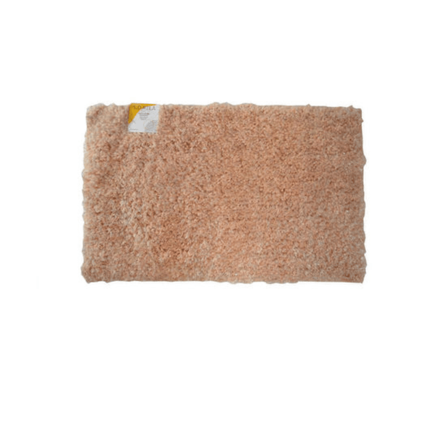 Χαλάκι ''CLAUDIA'' Shaggy 50x80cm Ανθρακί / Μαύρο Sidirela E-4087