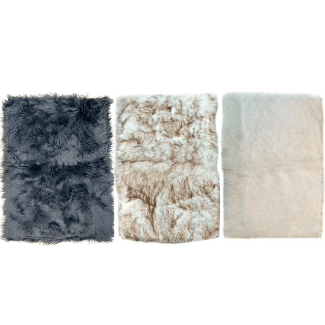 Χαλί Διάδρομος Γούνινο Shaggy Γκρι 60x90εκ. TnS 39-950-1861