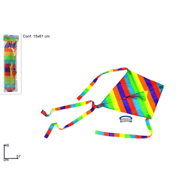 Χαρταετός Υφασμάτινος 57x46cm Art.RO005305 Welkhome