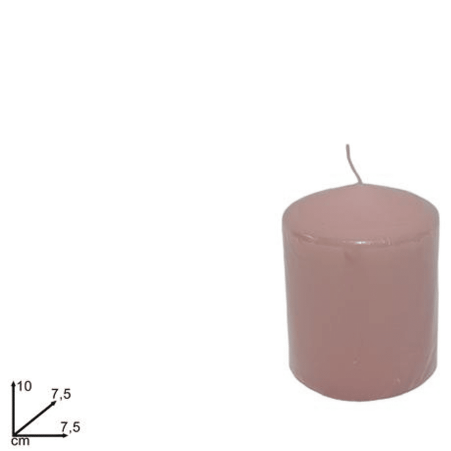 Κερί Κορμός Σάπιο Μήλο Διακοσμητικό Φ7.5x10cm Welkhome