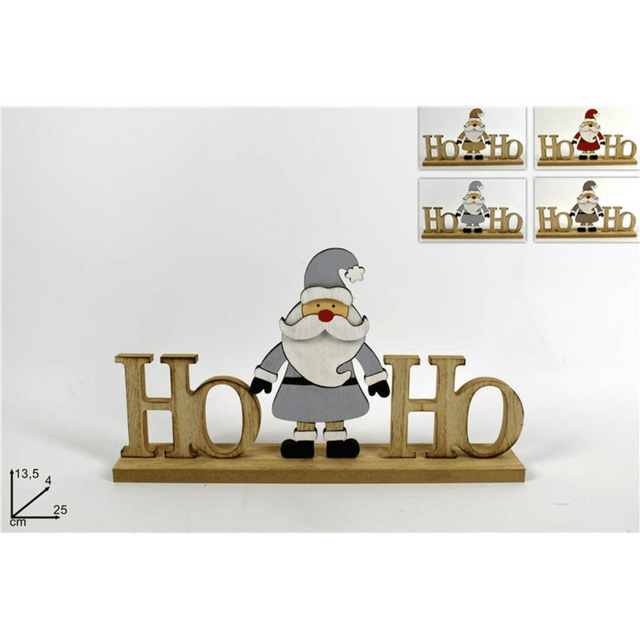 Ξύλινη Χριστουγεννιάτικη Επιγραφή 13.5x15cm Welkhome