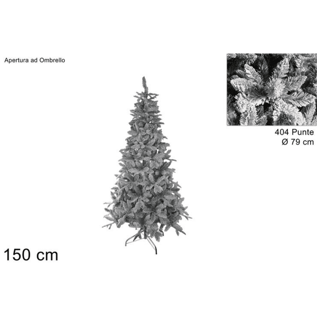Δέντρο Χριστουγεννιάτικο Χιονισμένο Plastic 150cm Welkhome