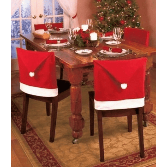 Χριστουγεννιάτικα Καλύμματα για Καρέκλες 70x52cm 1τμχ.