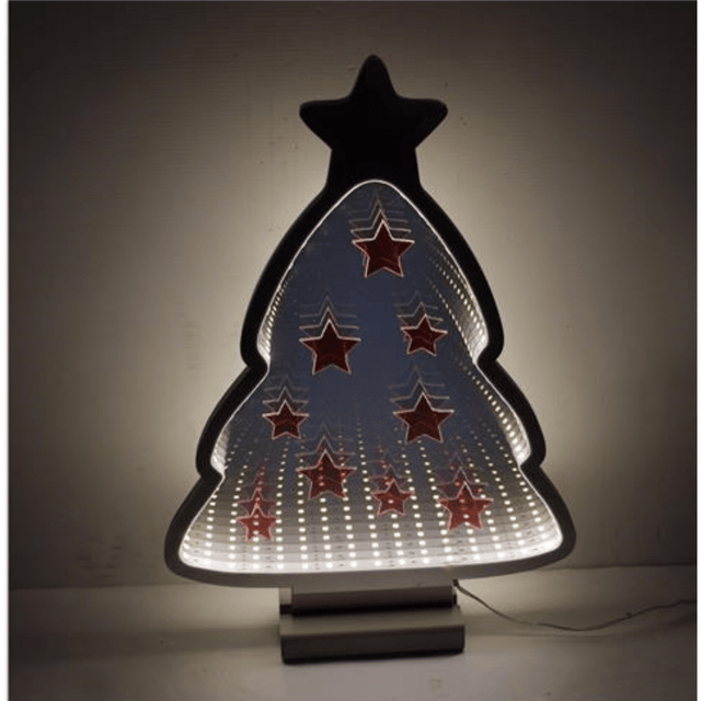 3D Χριστουγεννιάτικο Δέντρο με Φωτισμό LED 40cm Welkhome