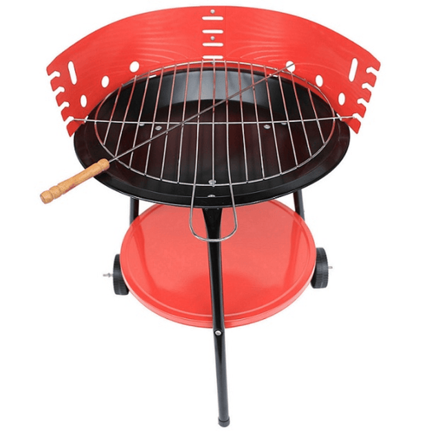 Ψησταριά BBQ Κάρβουνου με Ρόδες 73x49x42,5cm Art.31-950-0050 TNS
