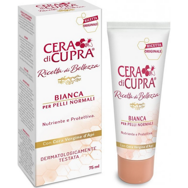 Cera di Cupra 75ml Κρέμα Προσώπου Bianca με Κερί Μέλισσας και Γλυκερίνη για κανονικό και λιπαρό