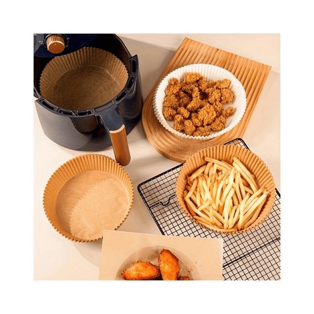 Cook N Fry (Airfryer) Αντικολλητικό Χαρτί για Φριτέζα Αέρα 20cm 25τεμ
