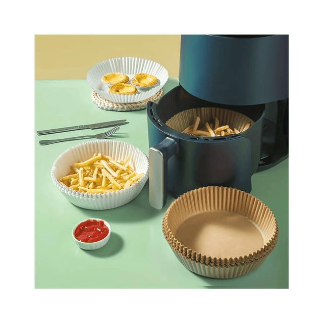 Cook N Fry (Airfryer) Αντικολλητικό Χαρτί για Φριτέζα Αέρα 20cm 25τεμ