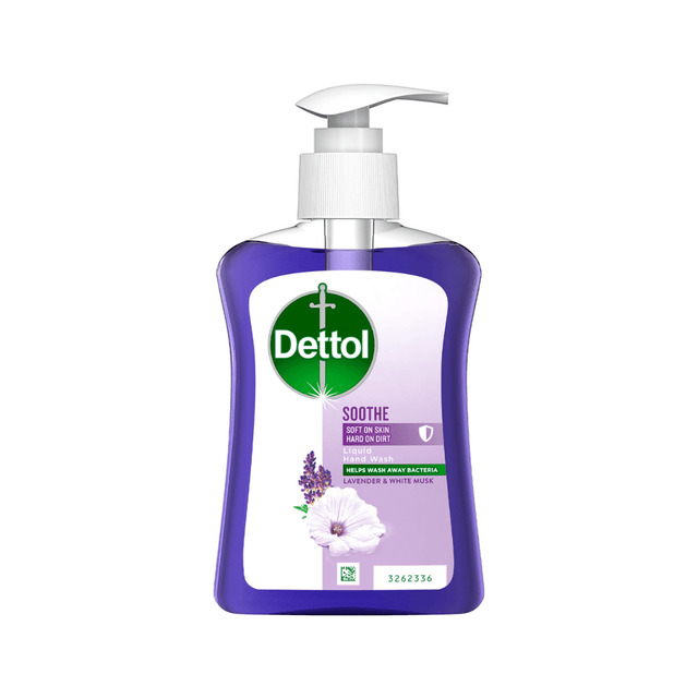 Dettol Κρεμοσάπουνο 250ml Αντιβακτηριδιακό Lavender & White Musk