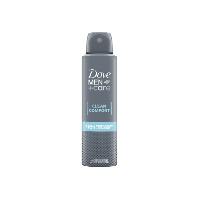Dove Spray 150ml Αποσμητικά σώματος Men+Care Clean Comfort Dry 48h
