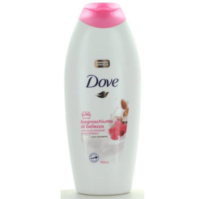 Dove Αφρόλουτρο 700ml Κρέμα Αμυγδάλου & Ιβίσκο Shower Cream