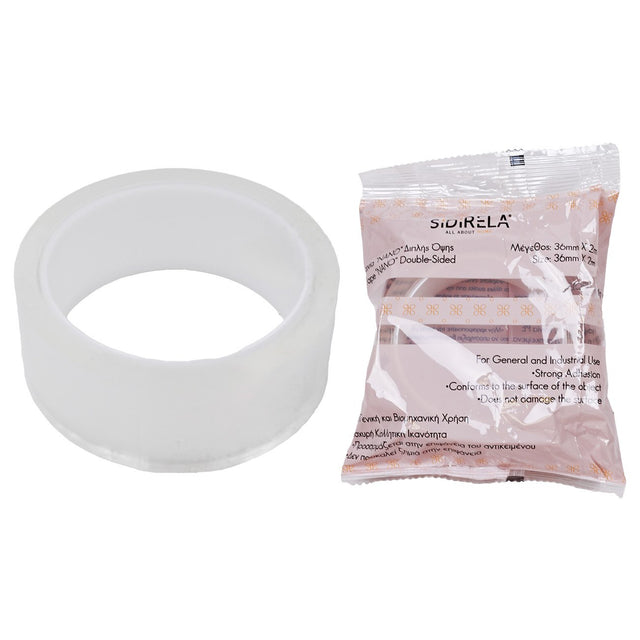 Ταινία Διπλής Όψης Διάφανη ''NANO'' 1mmX36mmX2m