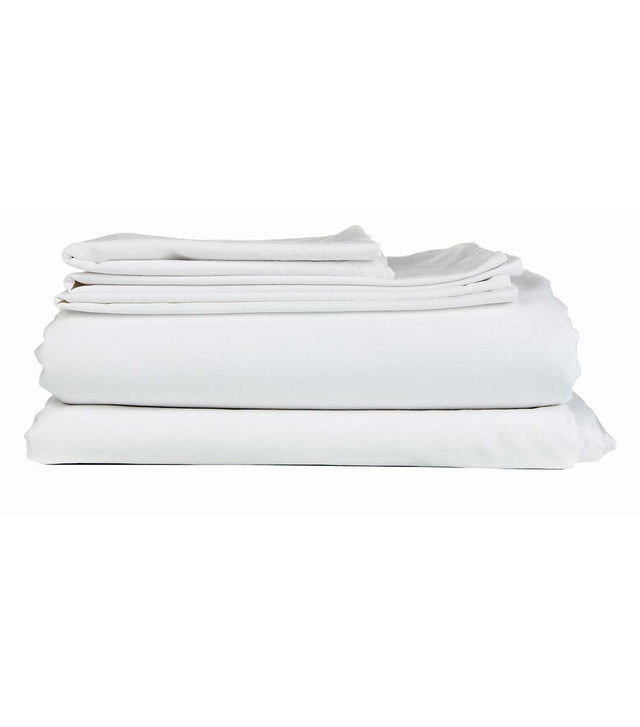 Μαξιλαροθήκη Λευκή Ξενοδοχείου 50x70+18cm E-1005 Sidirela