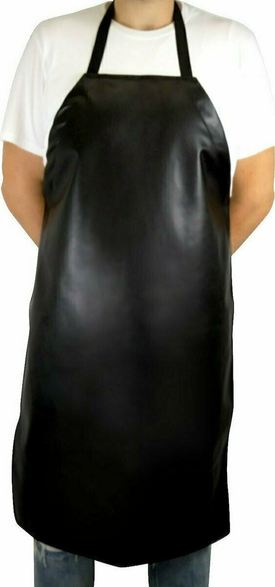 Ποδιά Λάντζας Επαγγελματική Δερμάτινη 70x90cm E-1237 Sidirela