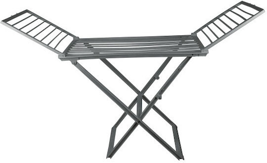 Απλώστρα Δαπέδου Πτυσσόμενη από Πλαστικό με Μήκος Απλώματος 20m Sidirela E-1688