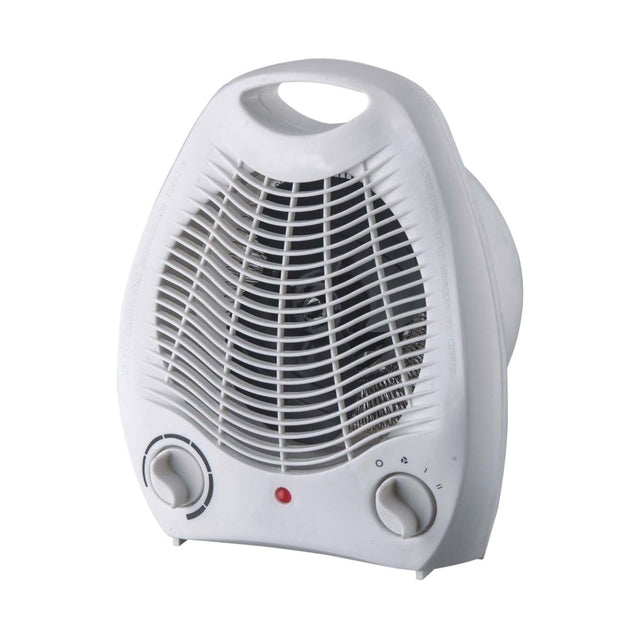 Αερόθερμο 1000-2000 Watt με Θερμοστάτη Λευκό Ε-2646