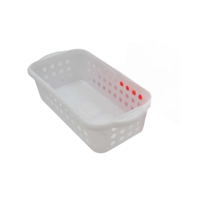 Καλαθάκι Πλαστικό Λευκό 3lt 31x15x8.5cm Sidirela E-3006